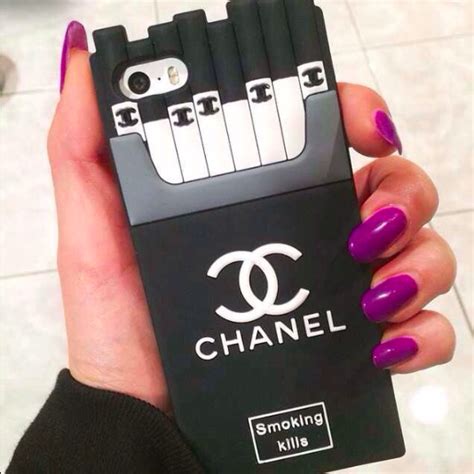 chanel no 5 phone case|iphone case chanel smoking kills.